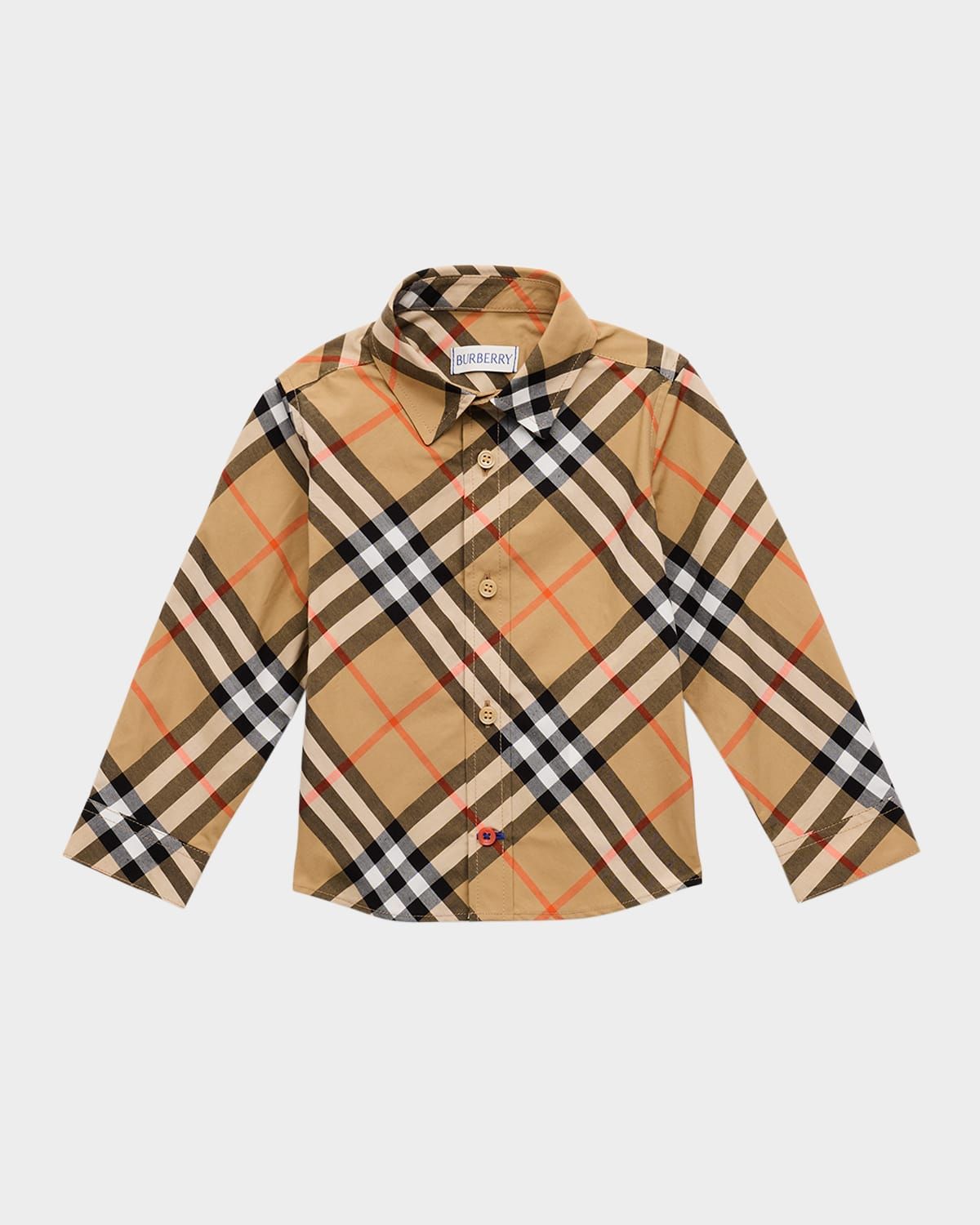 Boy & apos;s Owen Check-Print Shirt