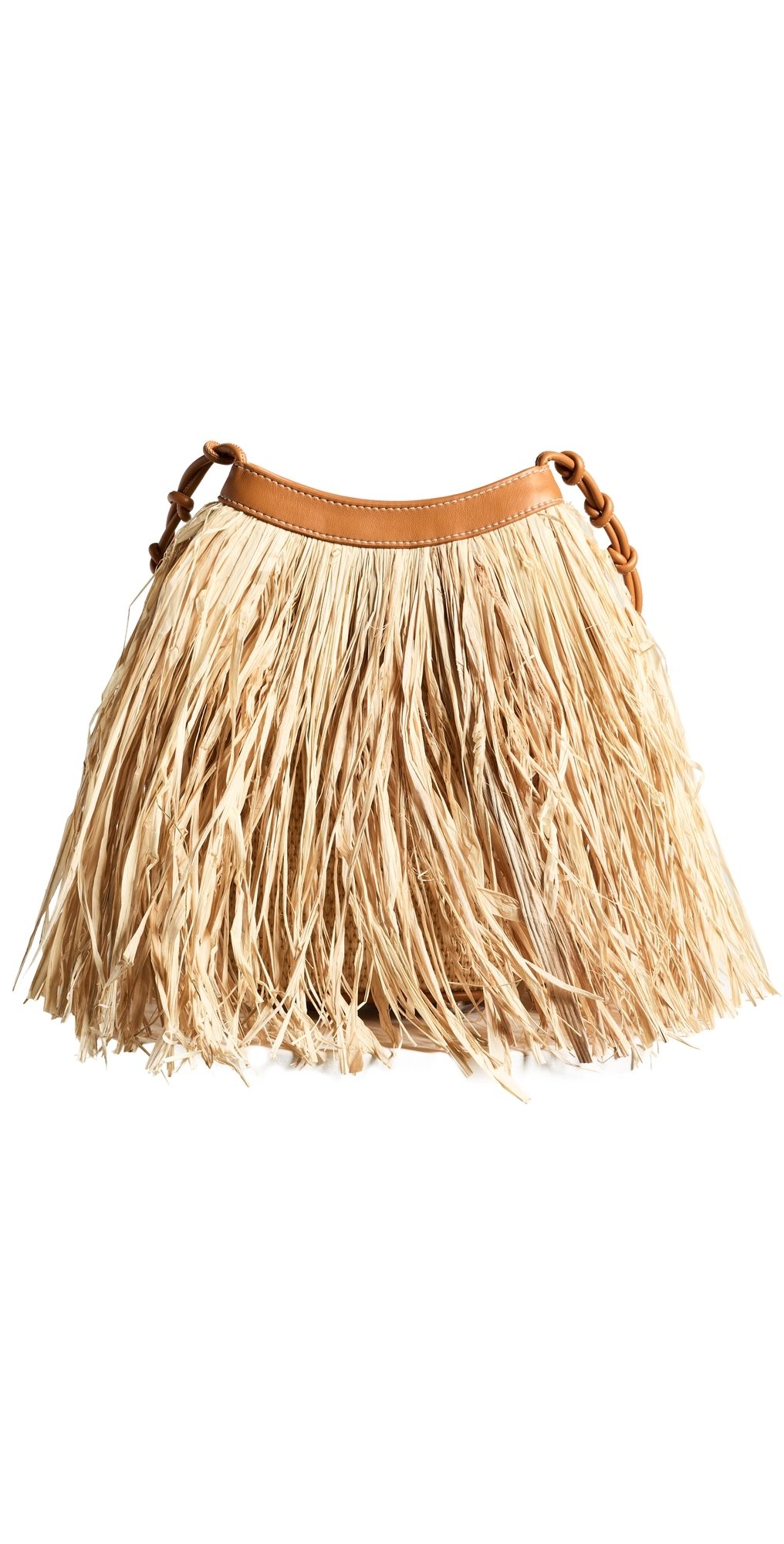 SIMONMILLER Isla Fringe Bag Natural One Size