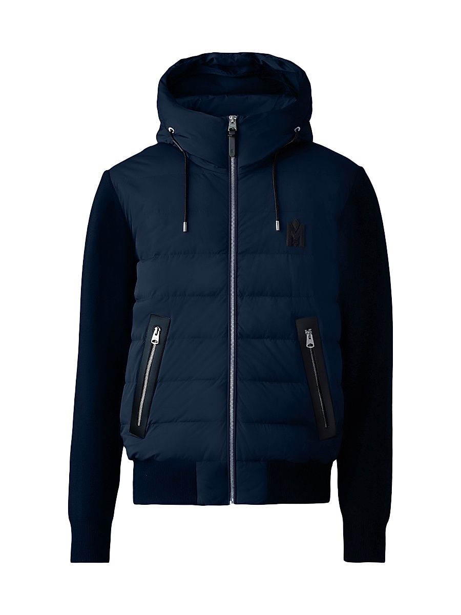 Men's Andrew Puffer Jacket - Navy - Size Small