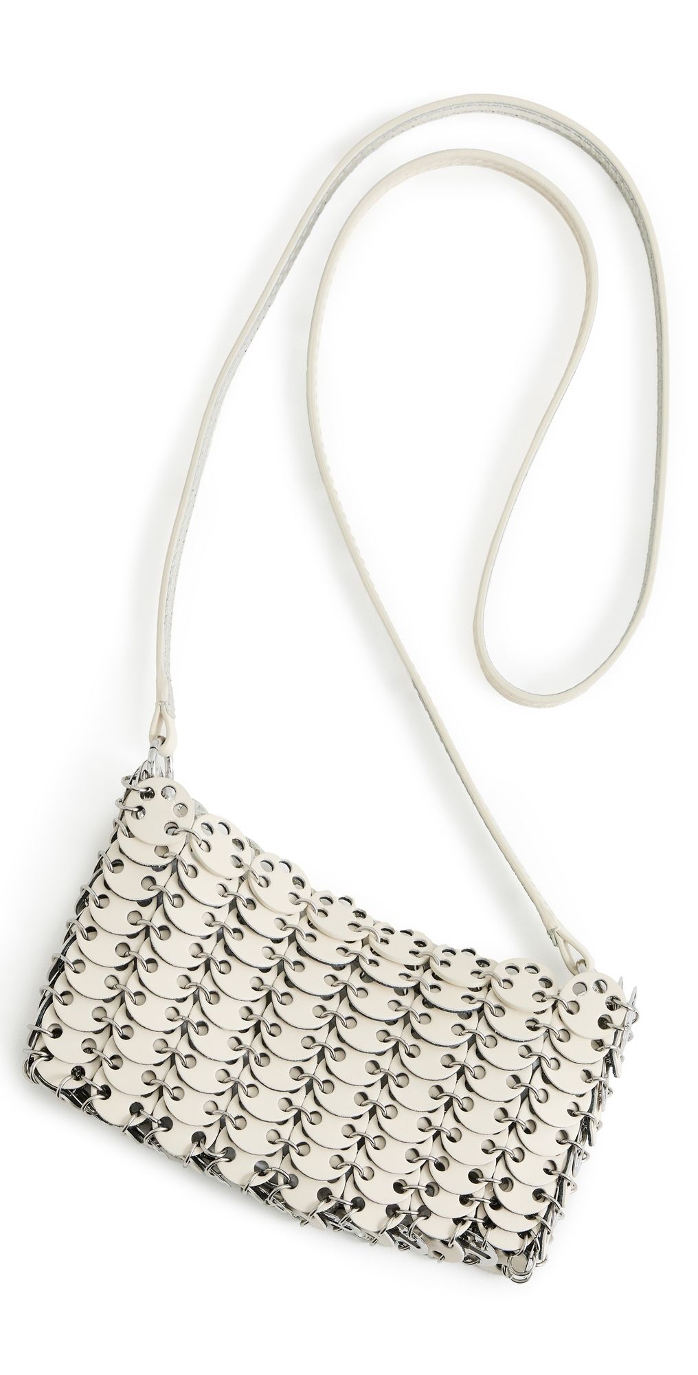 rabanne Sac A Main Bag Ivory/Silver One Size