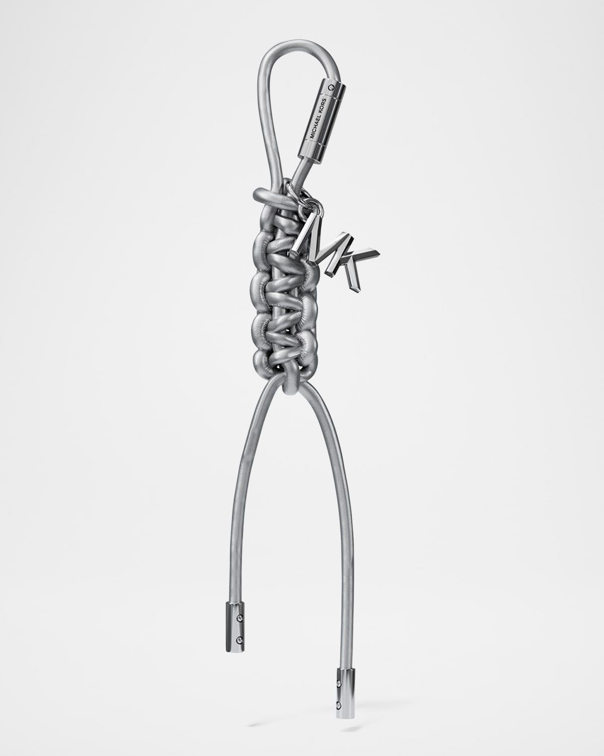 Metallic Braided Bag Charm