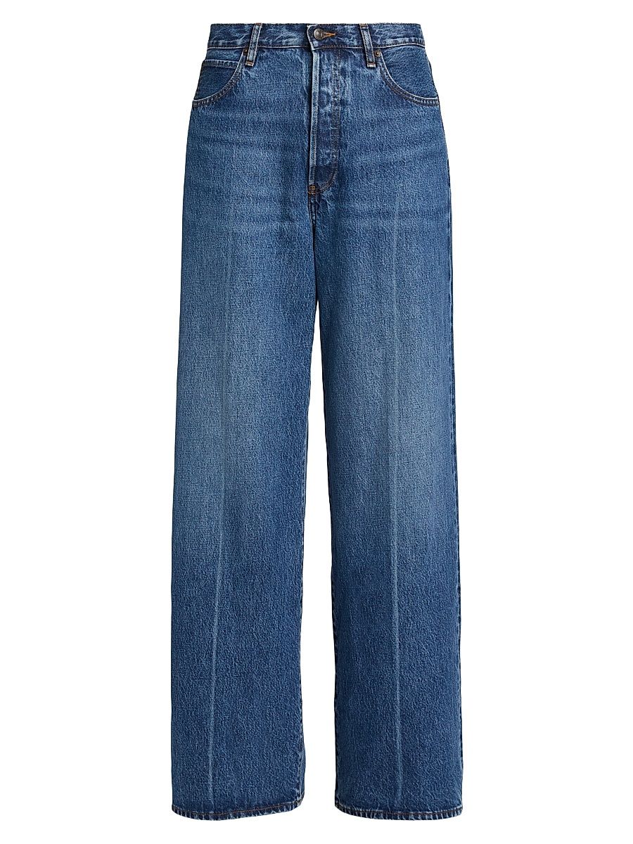 Women's The Collegiate Wide-Leg Jeans - Galactic - Size 31