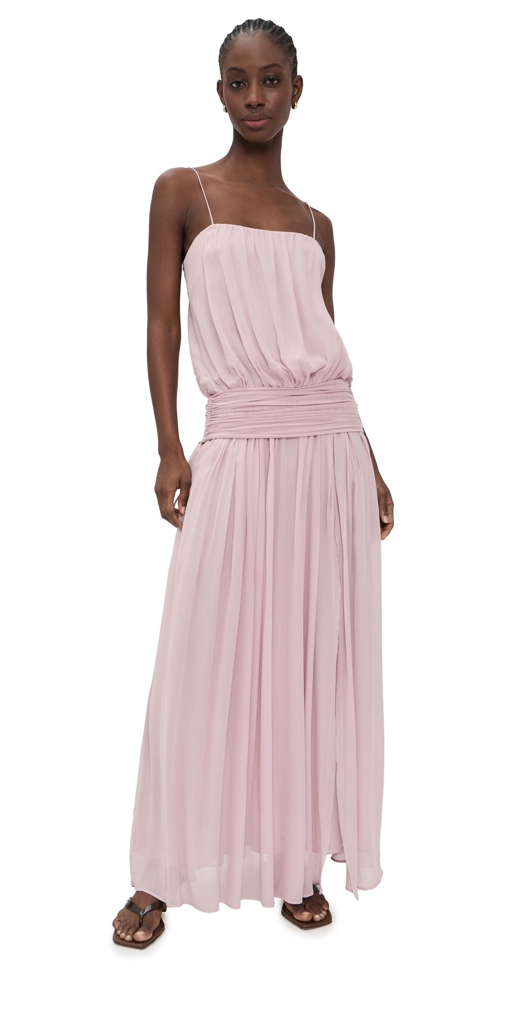 Bec + Bridge Camille Blouson Dress Mauve 12