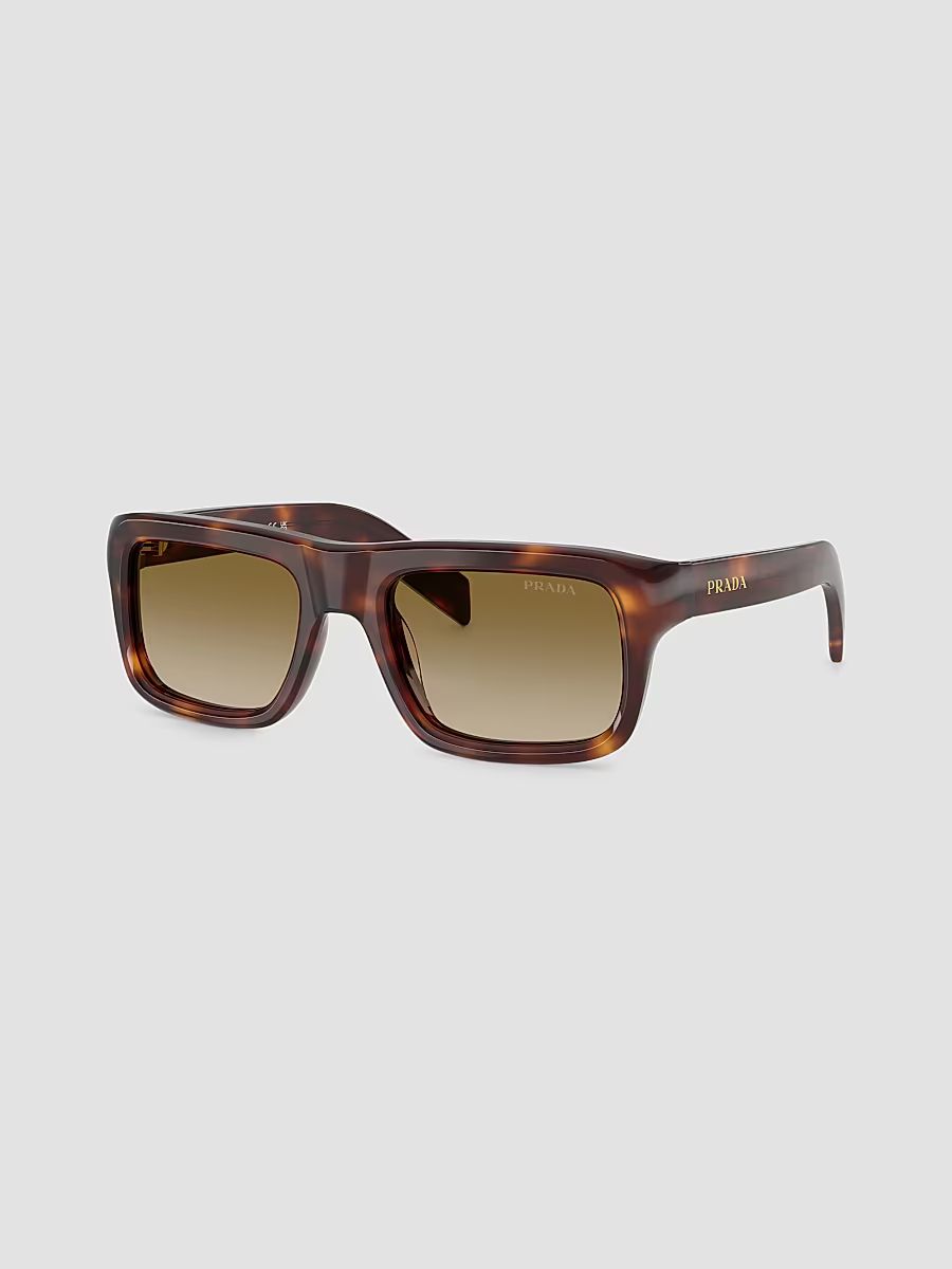 Women's D11SF Rectangular Sunglasses - Brown