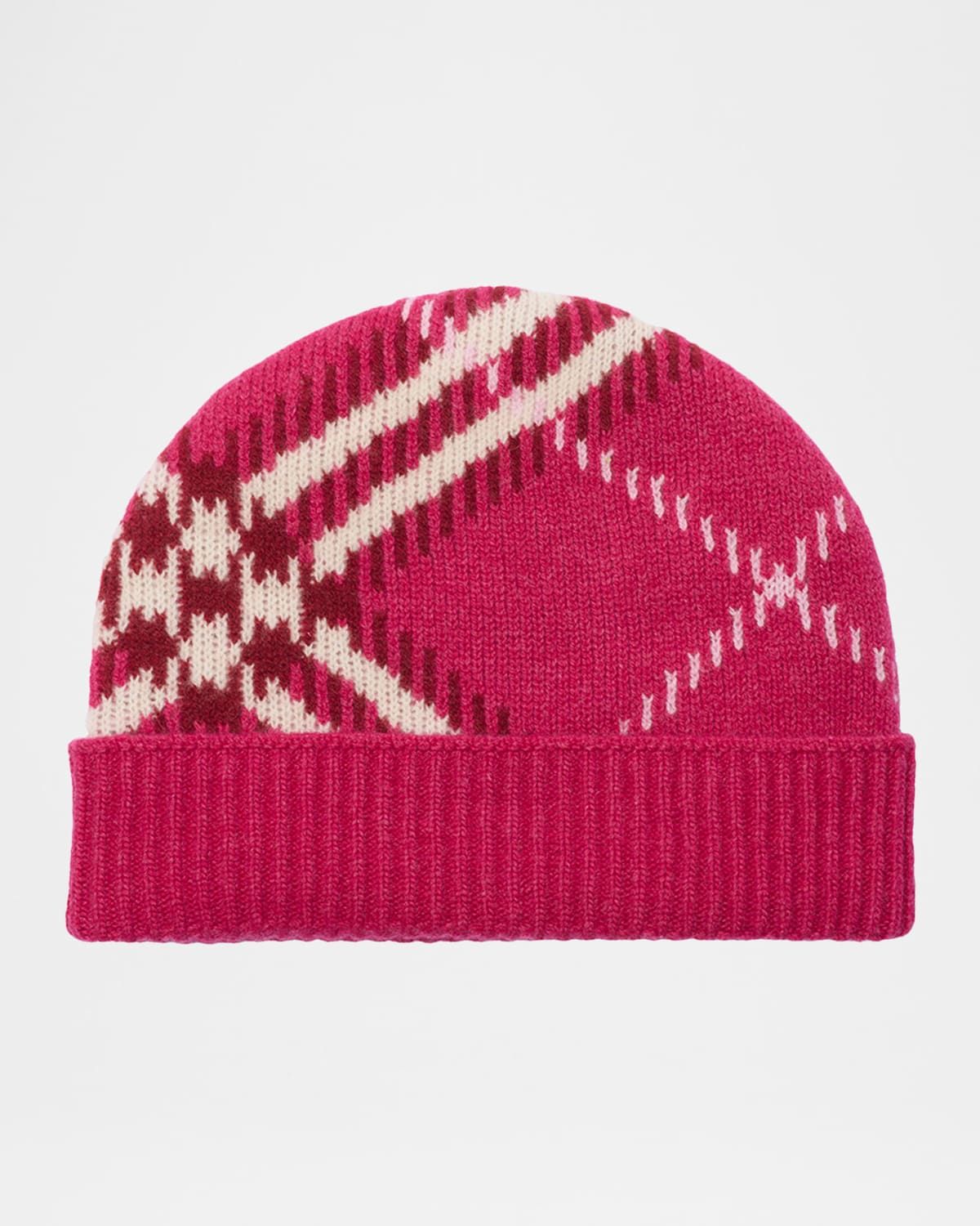 Cashmere-Blend Knit Beanie