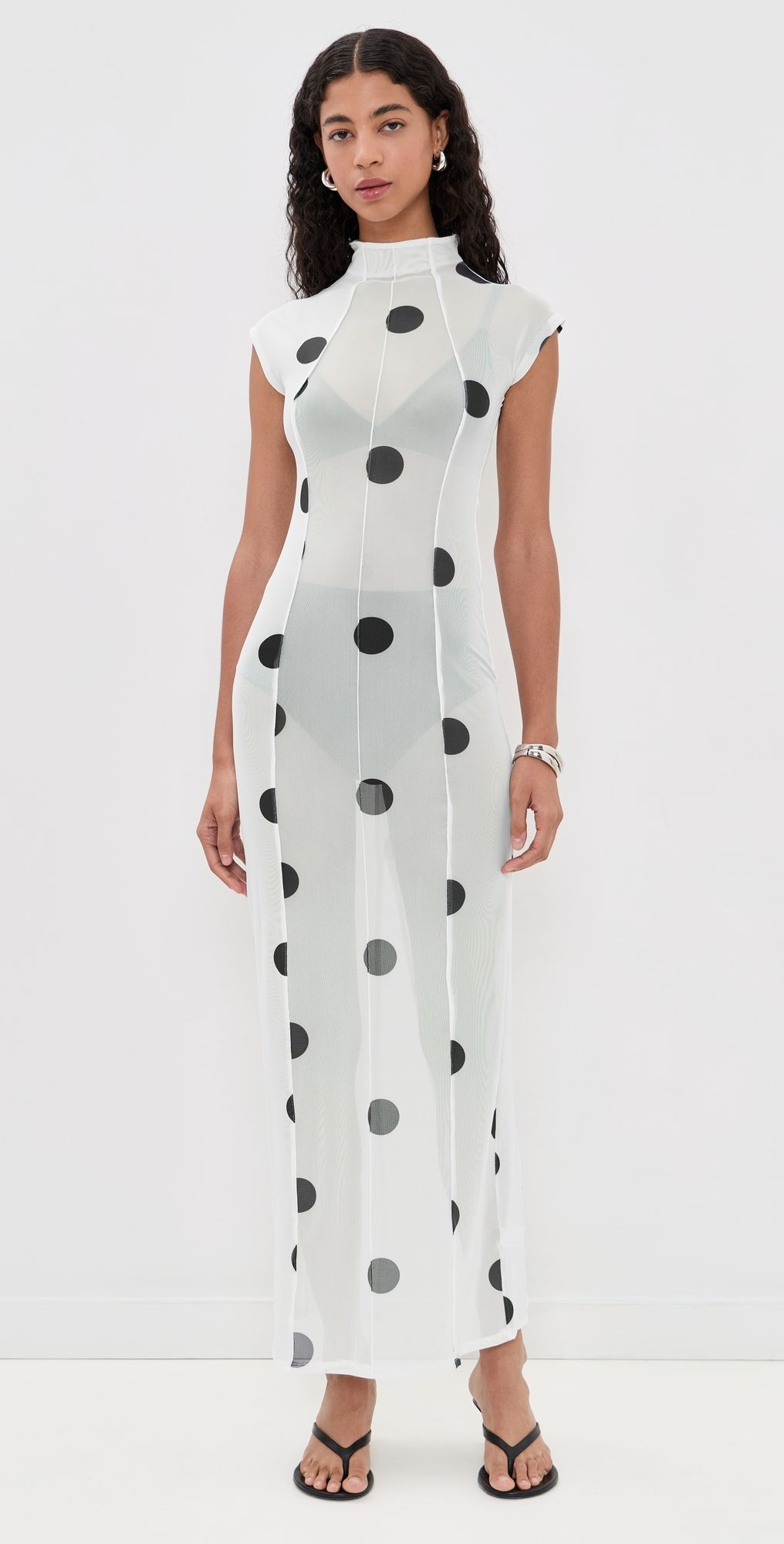 Lioness Redefined Maxi Dress Moonlight Polka S