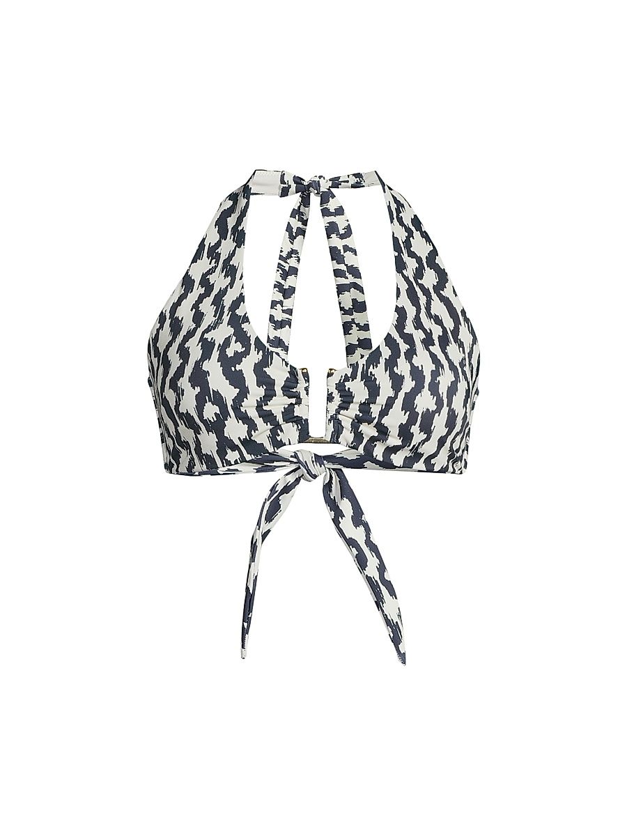 Women's Shana Elysia Waves Bikini Top - Elysia Waves - Size Small