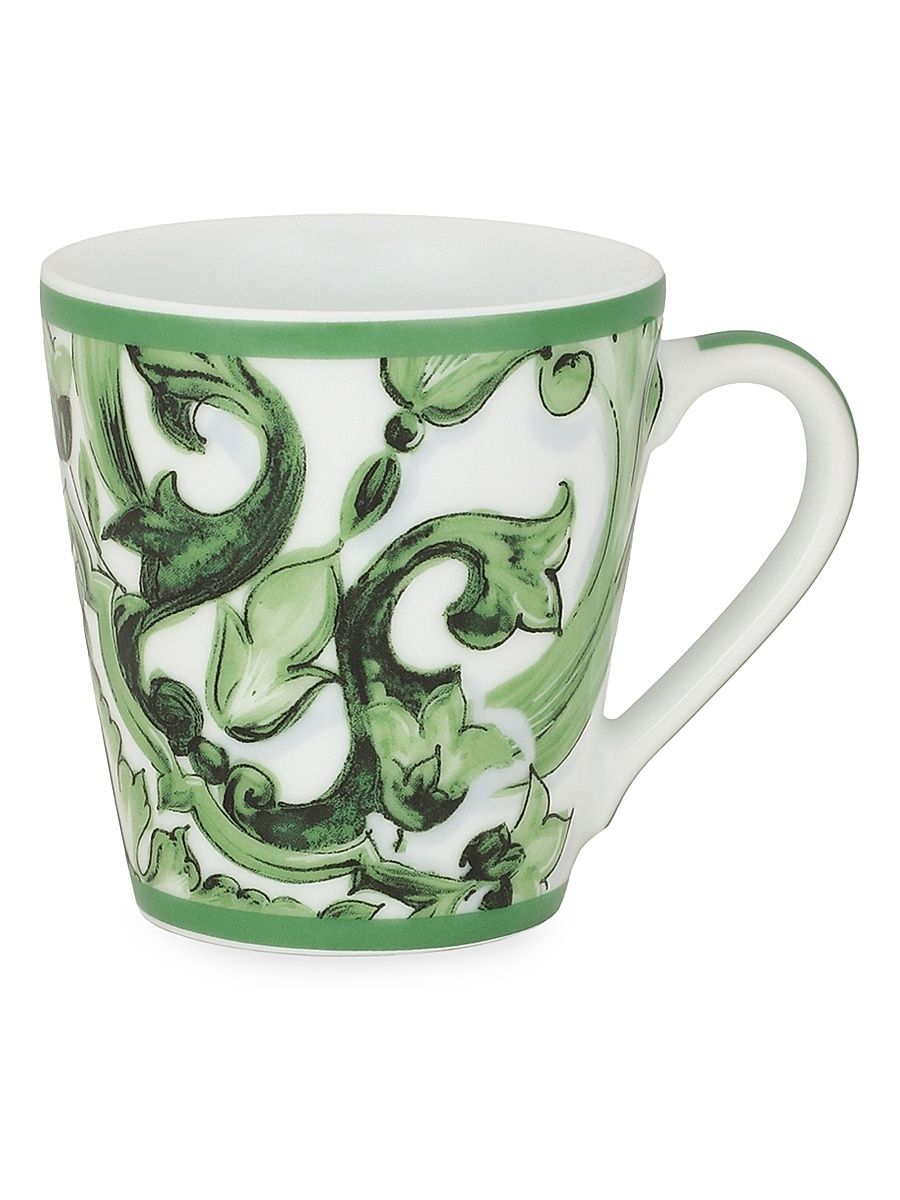 Verde Maiolica Mug - Green