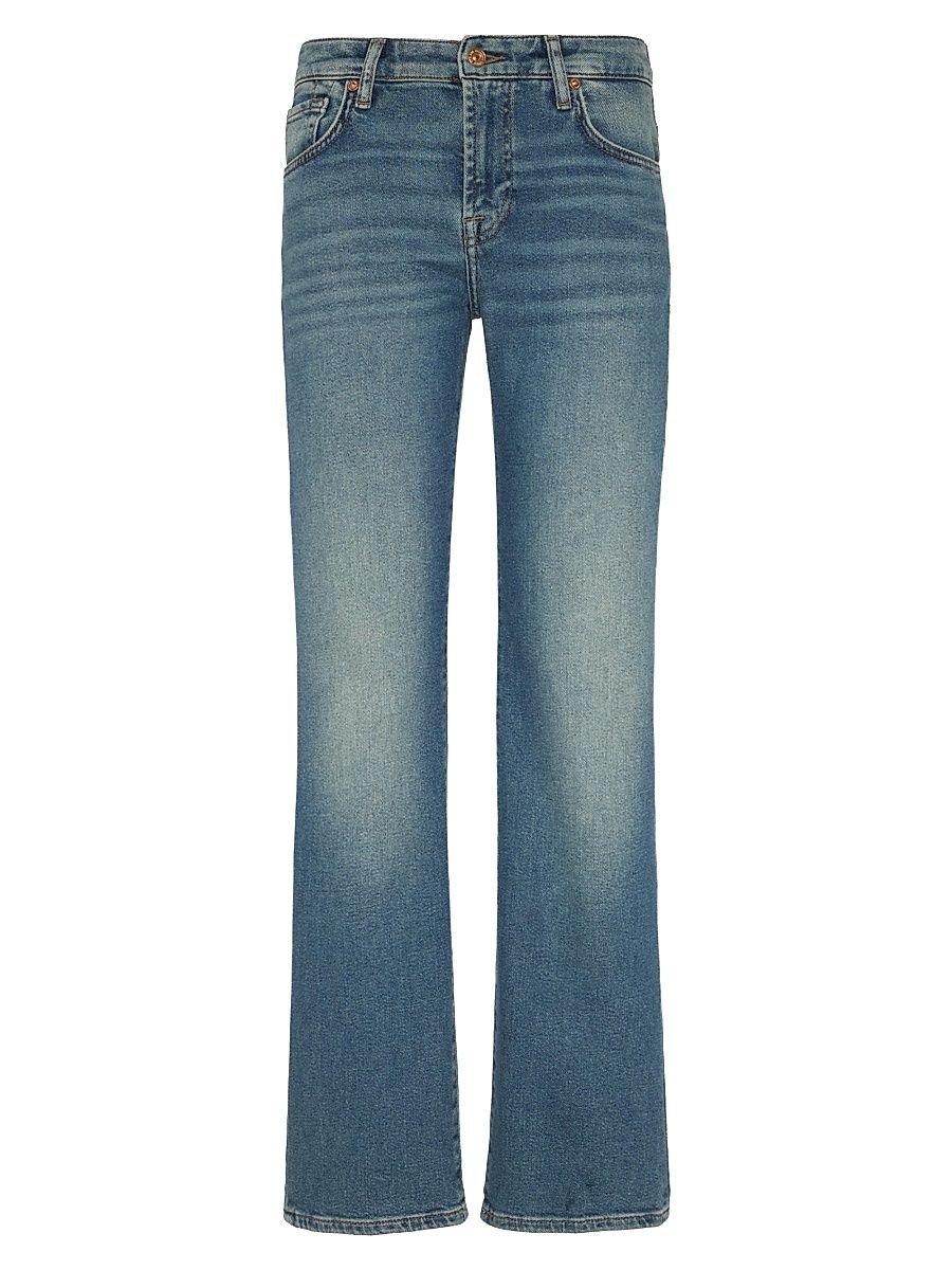 Women's Calie Straight Mid-Rise Jeans - Sea Level - Size 30