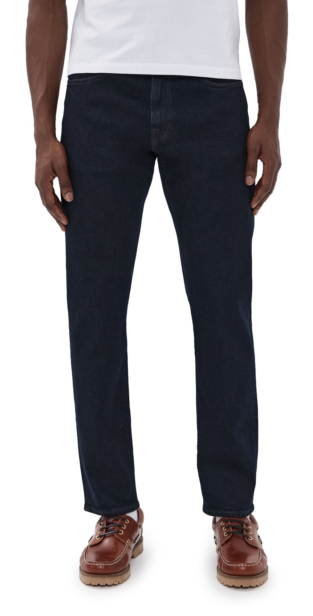 Madewell New Athletic Slim Jeans In Rinse Rinse 31