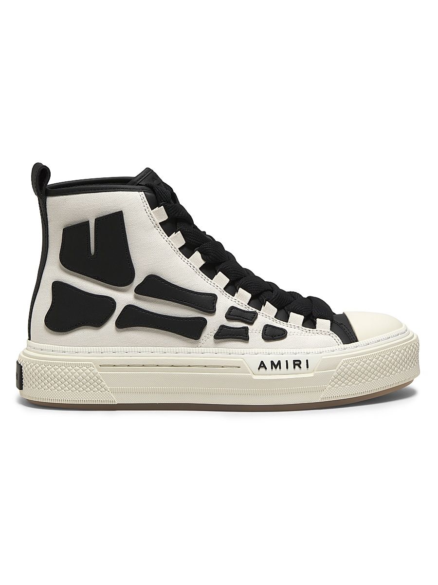 Men's Skel Court Hi Sneakers - White - Size 9