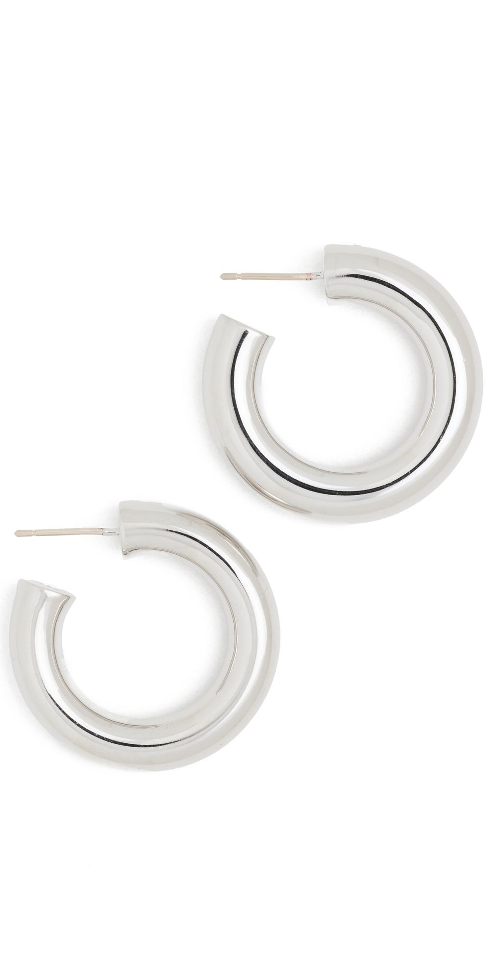 Jennifer Fisher Samira Huggies Silver One Size