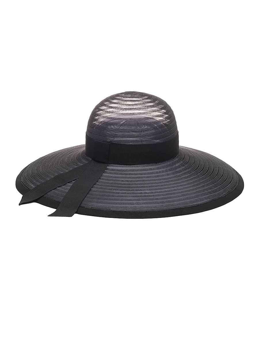 Women's Bunny Mesh Sunhat - Black