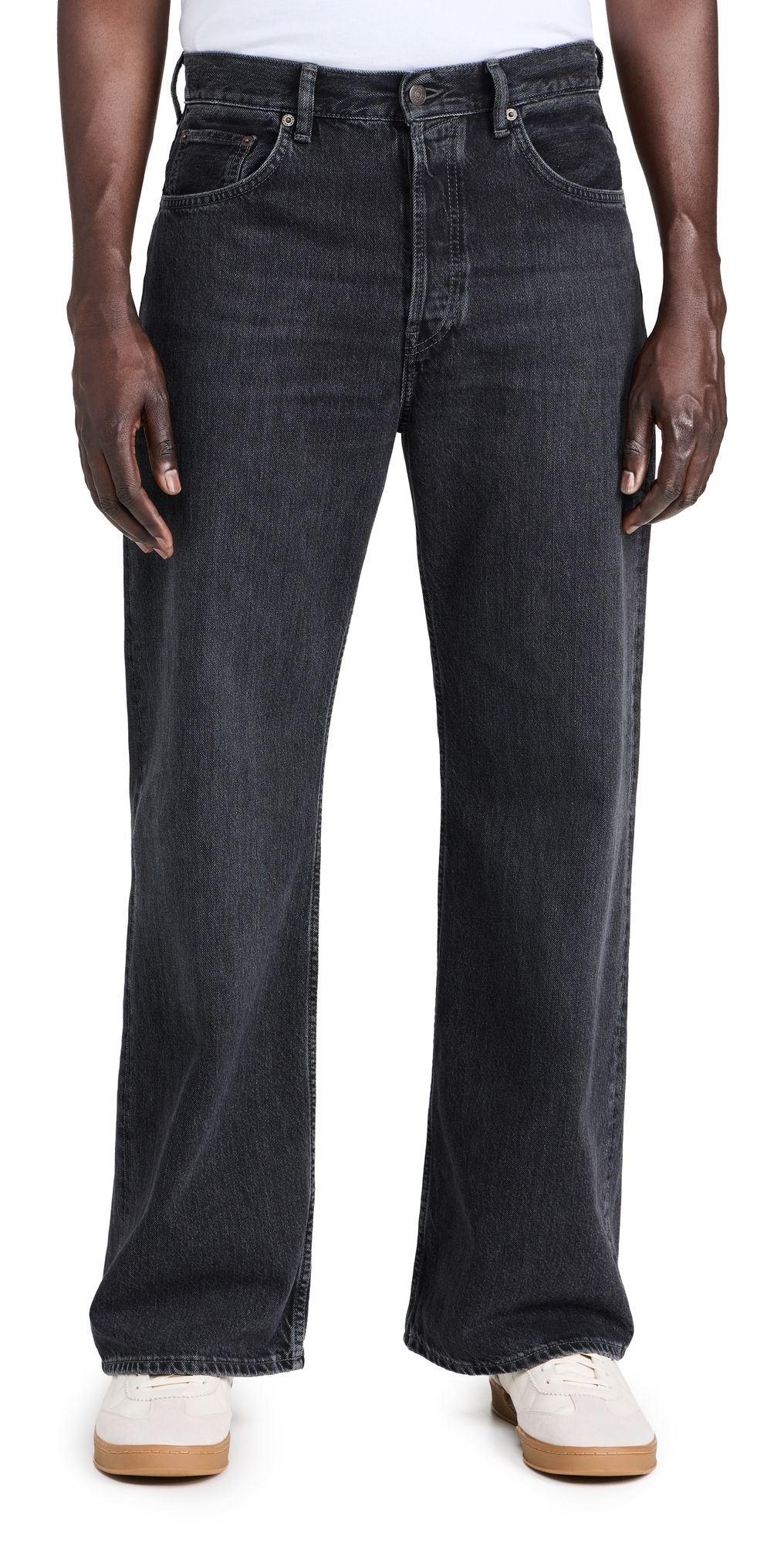 Acne Studios 2021 Loose Fit Jeans Black 32