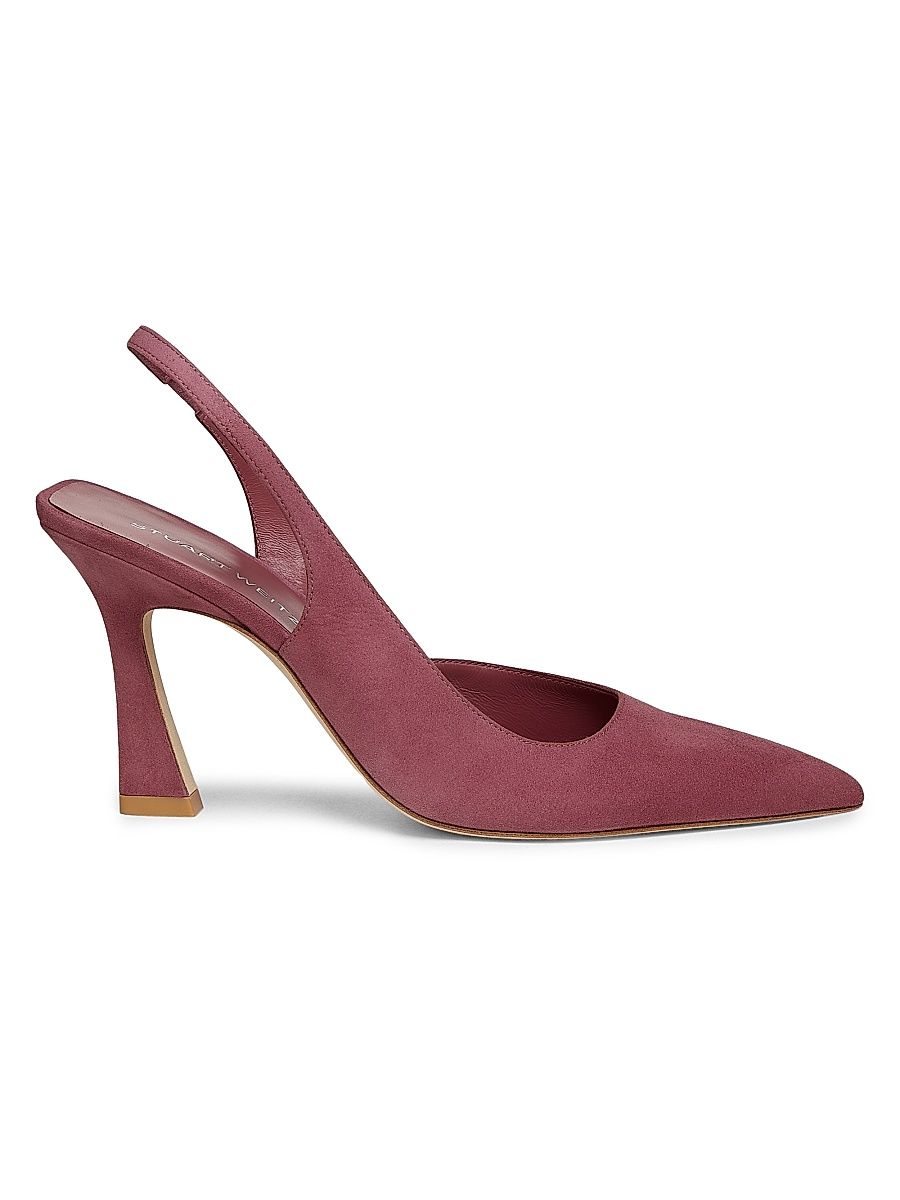 Women's Vinnie 85MM Suede Pumps - Dusty Berry - Size 9