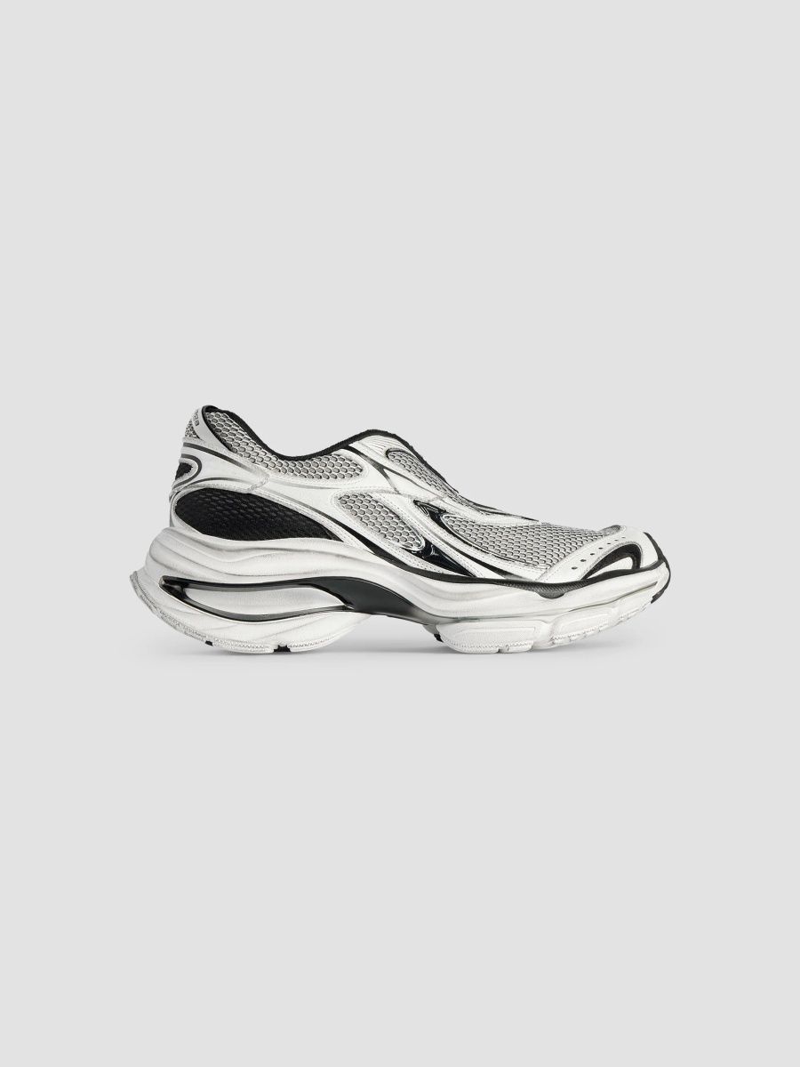 Balenciaga Men's D'orsay Sneakers - Black White - Size 13