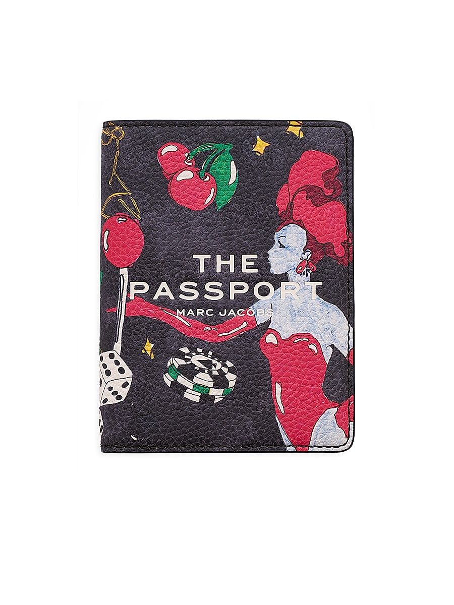 The City Las Vegas Leather Passport Case - Las Vegas