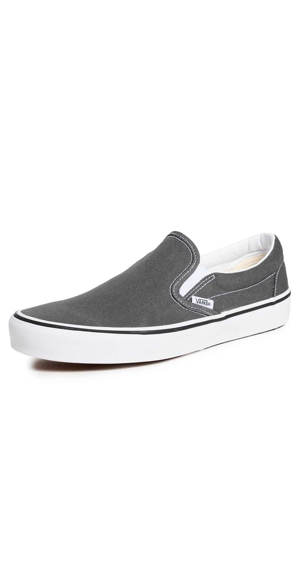 Vans U Classic Slip On Unisex Sneakers Charcoal M 9.5/ W 11