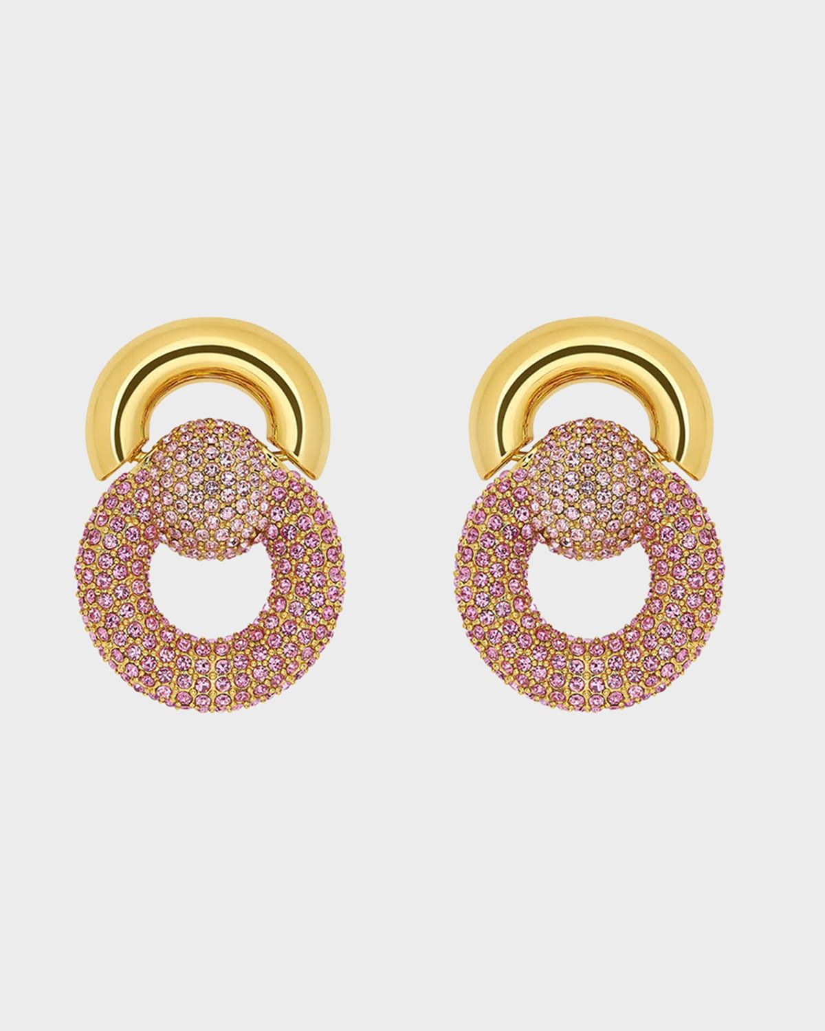 Rhinestone Drop Earrings