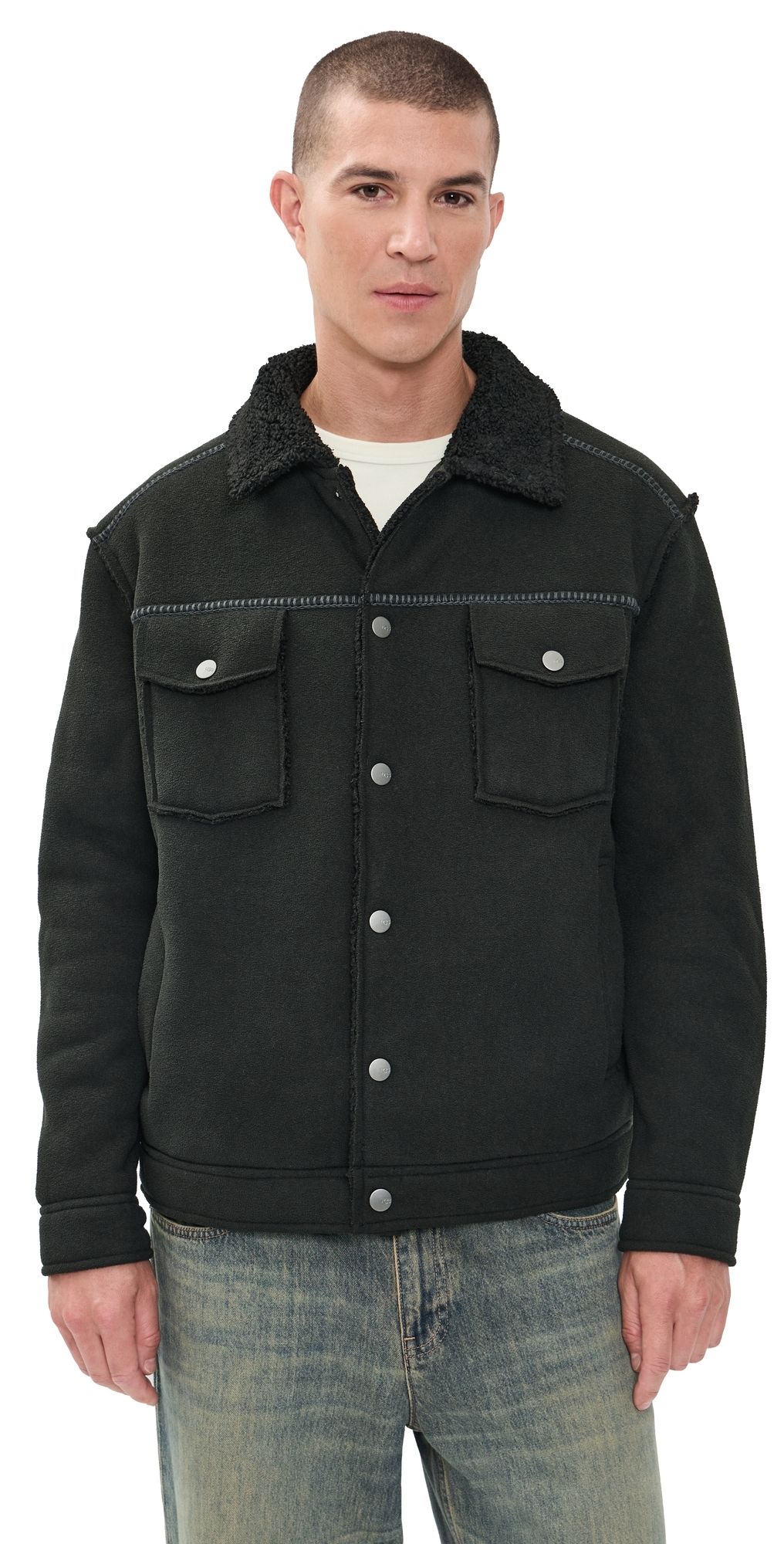 UGG Janson UGGfluff Jacket II Black XXL