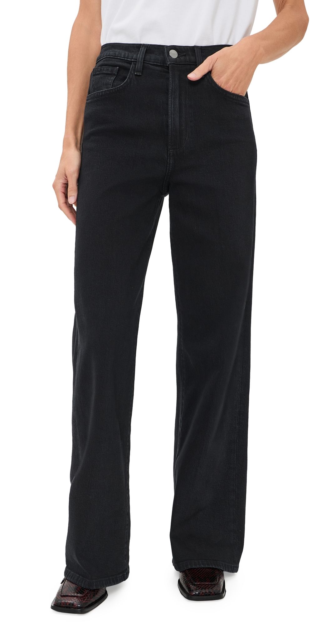 Joe's Jeans The Mia Wide Leg Petite Jeans Bewitched 29