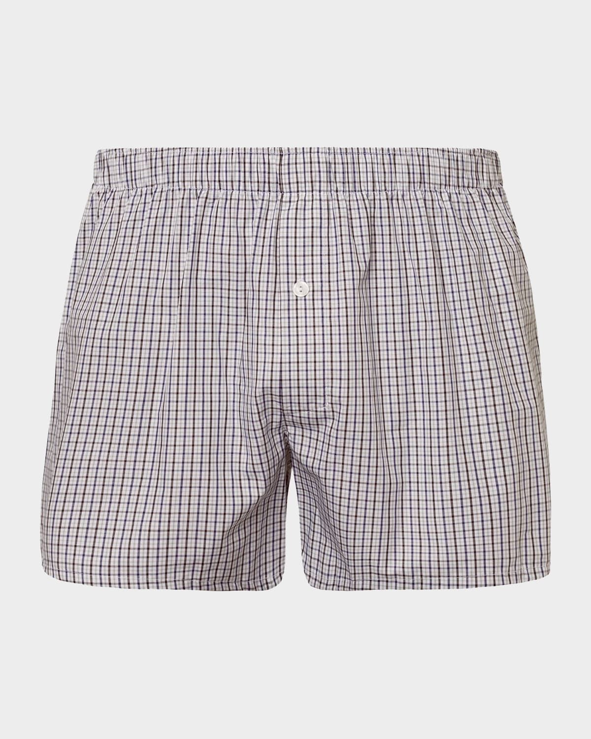 Men & apos;s Fancy Woven Cotton Boxers