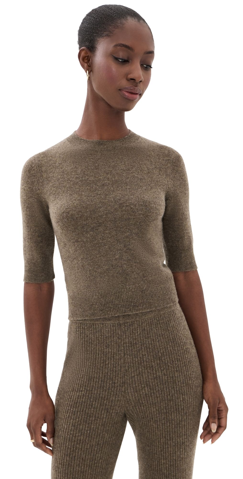 Le Kasha Chypre Cashmere Sweater Olive L