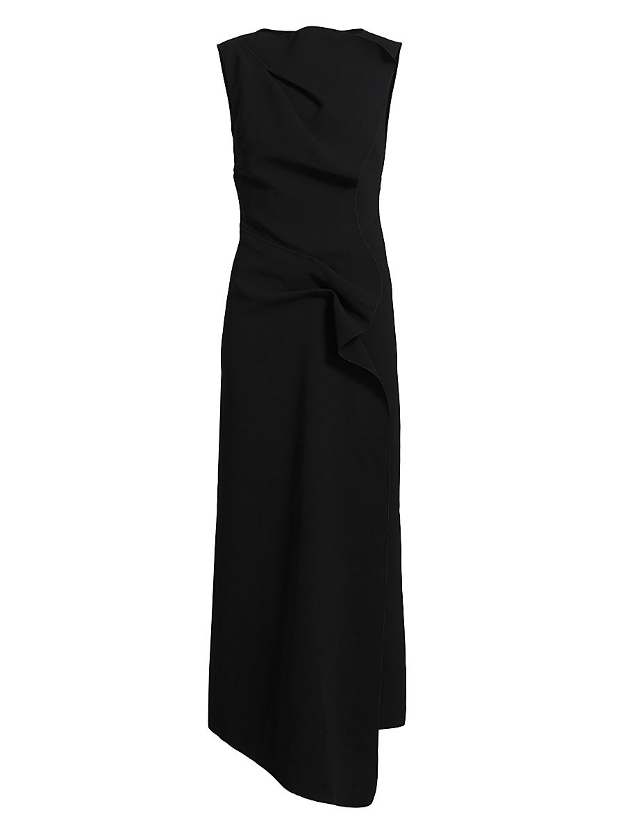 Women's Normanhill Sculpted Maxi-Dress - Black - Size 4