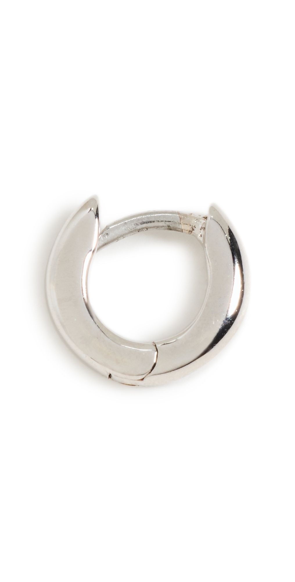 Gorjana Lou Charm Huggie Silver One Size