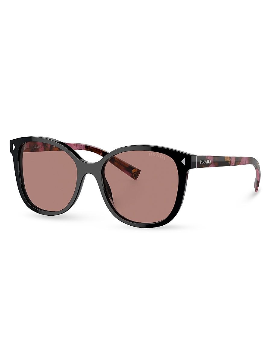 Women's 53MM Square Sunglasses - Black Rose Taupe