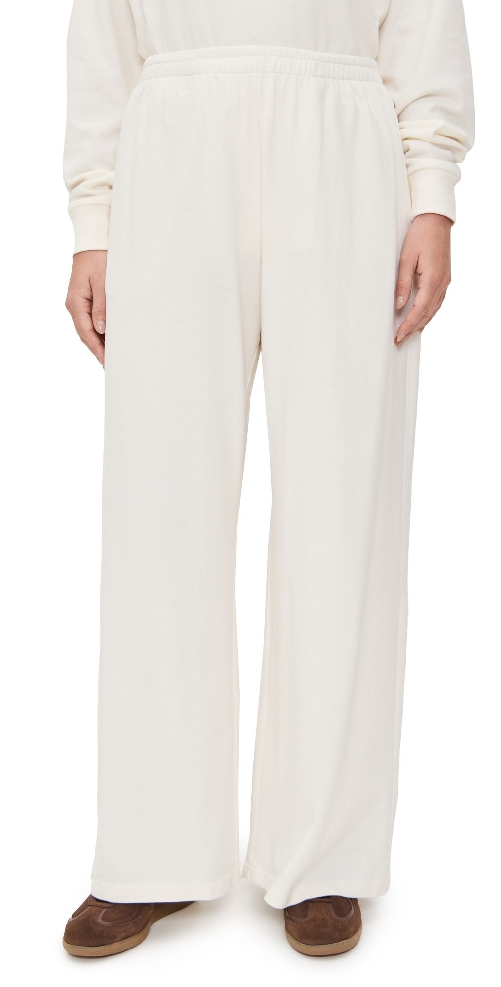The Upside Soho Tokio Wide Leg Pants Creme M