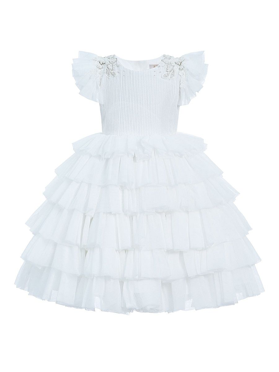 Little Girl's & Girl's Elrose Dress - Ivory - Size 7