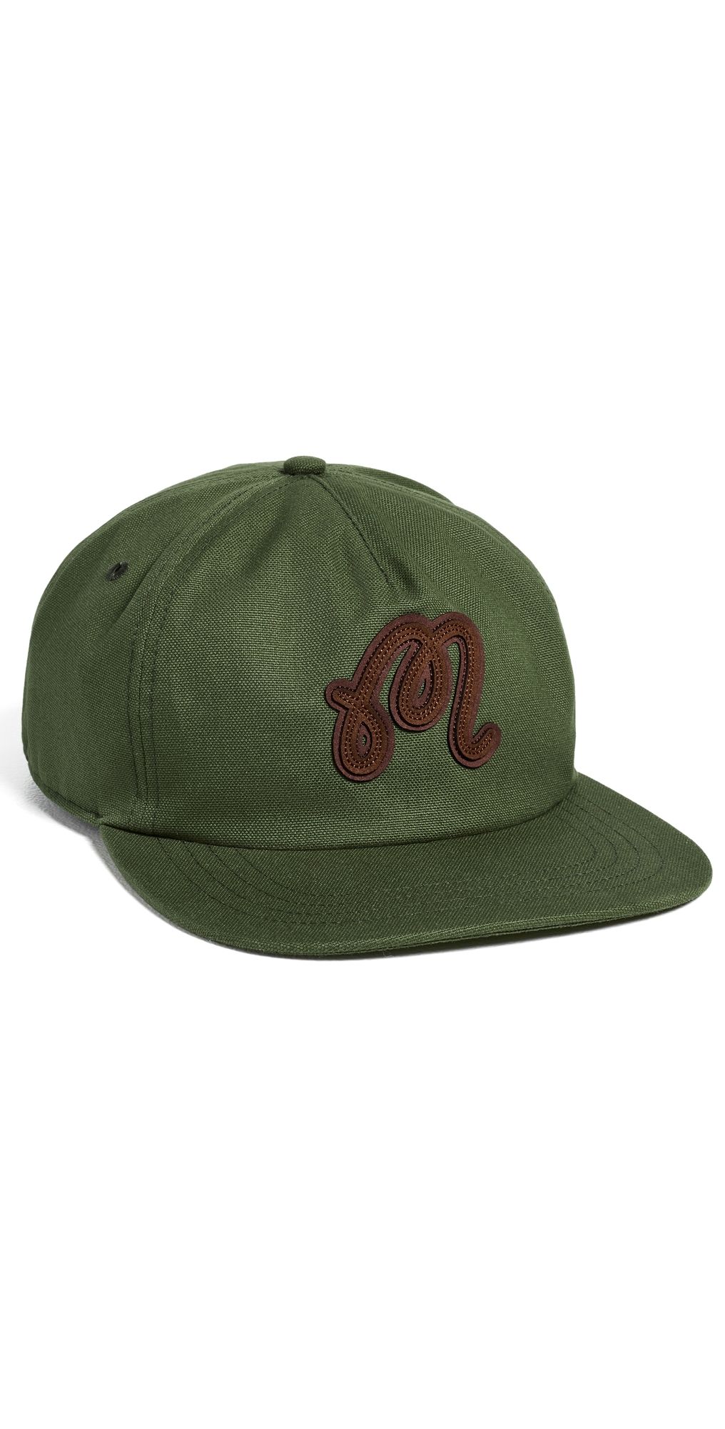 Malbon Velasco Snapback Hat Chive One Size