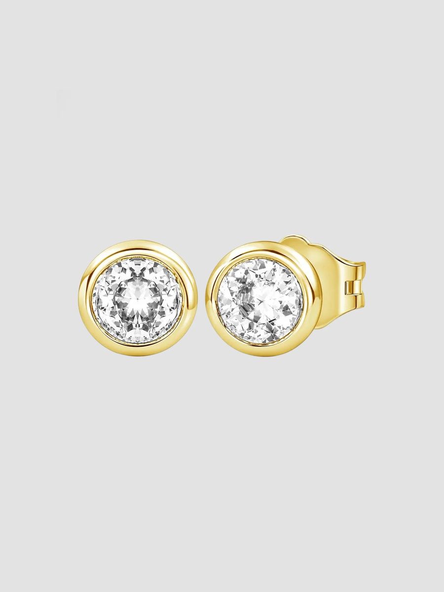 Women's 18K Yellow Gold & 2.00 TCW Lab-Grown Diamond Stud Earrings - Yellow Gold