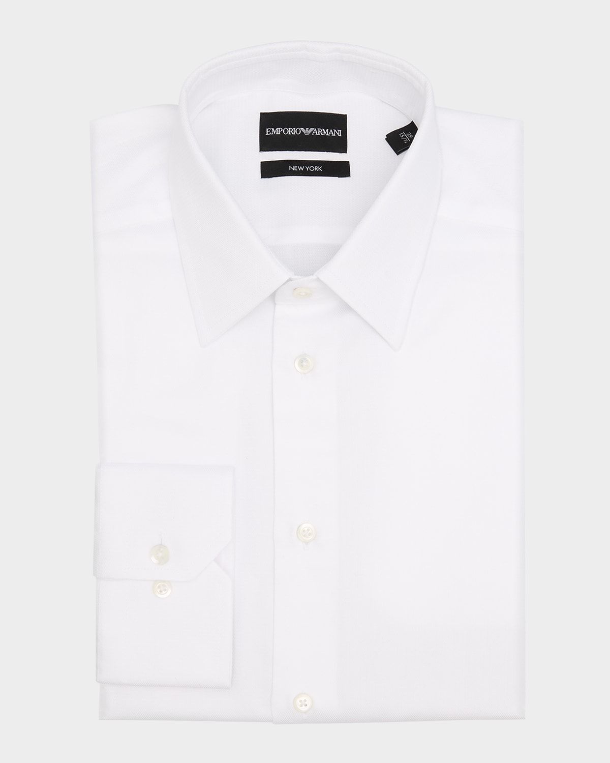 Men & apos;s Cotton Micro-Woven Dress Shirt