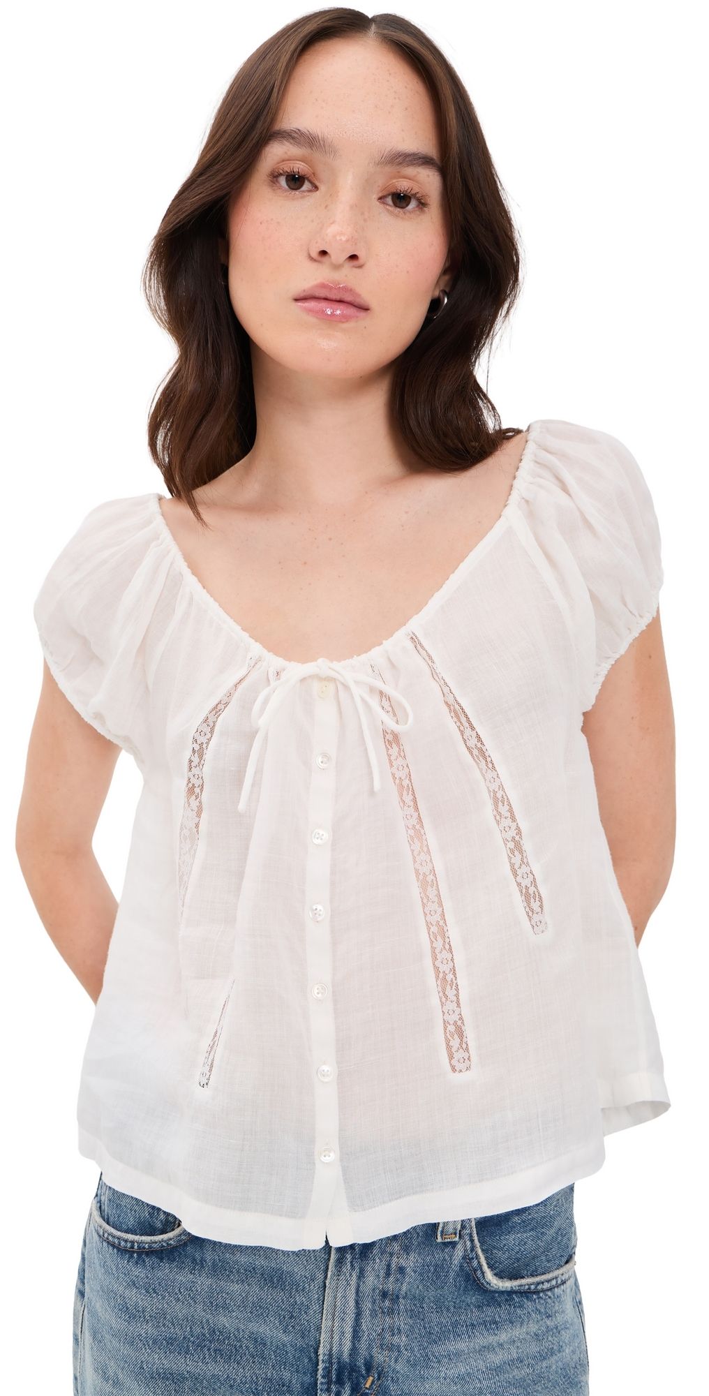 Citizens of Humanity Tatev Blouse White M