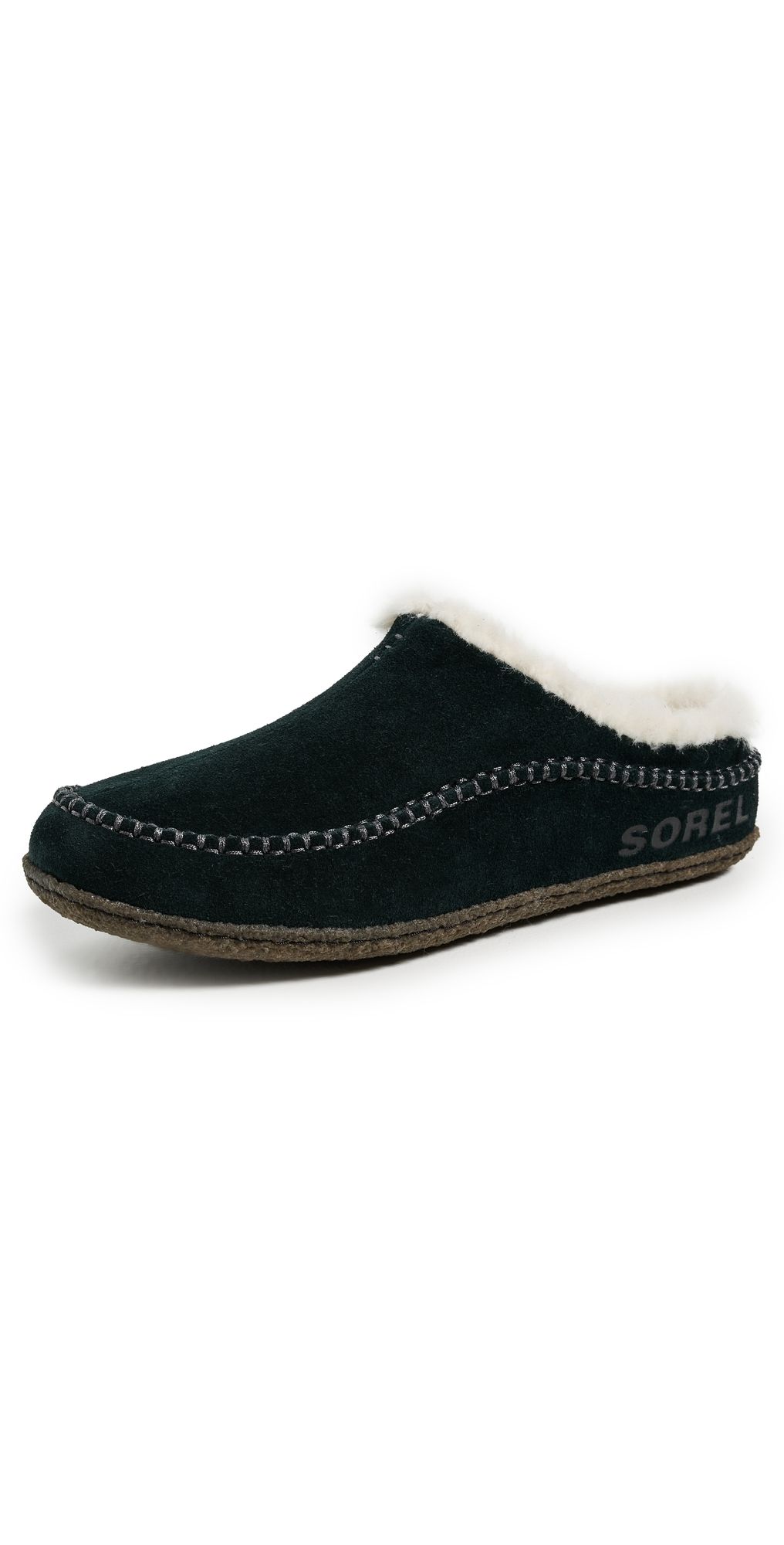 Sorel Falcon Ridge II Slippers Black/Dark Stone 9