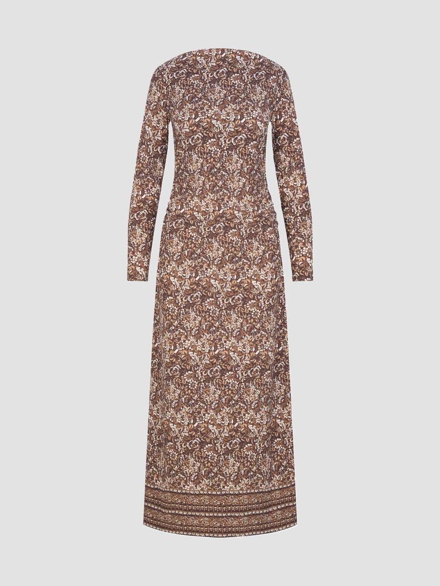 Hill House Home Women's The Selene Dress - Hedgerow Tapestry - Size Large
