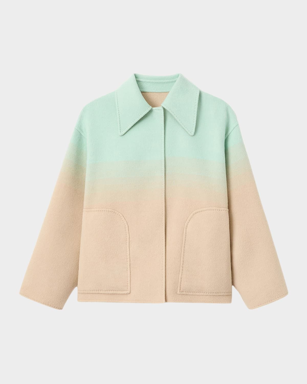 Oversized Reversible Double-Face Coat