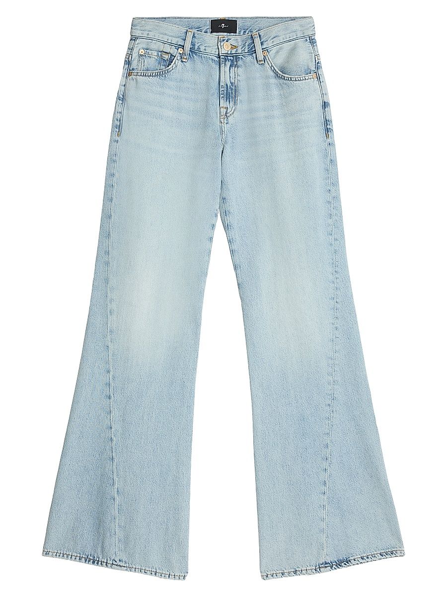 Women's Spencer Low-Rise Seamed Flare Jeans - Tempe - Size 31