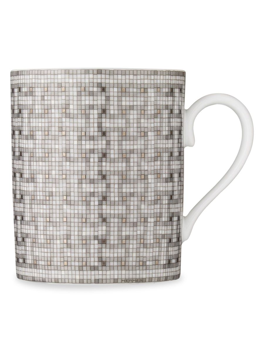La Table Hermes Mosaïque Au 24 Platinum Mug