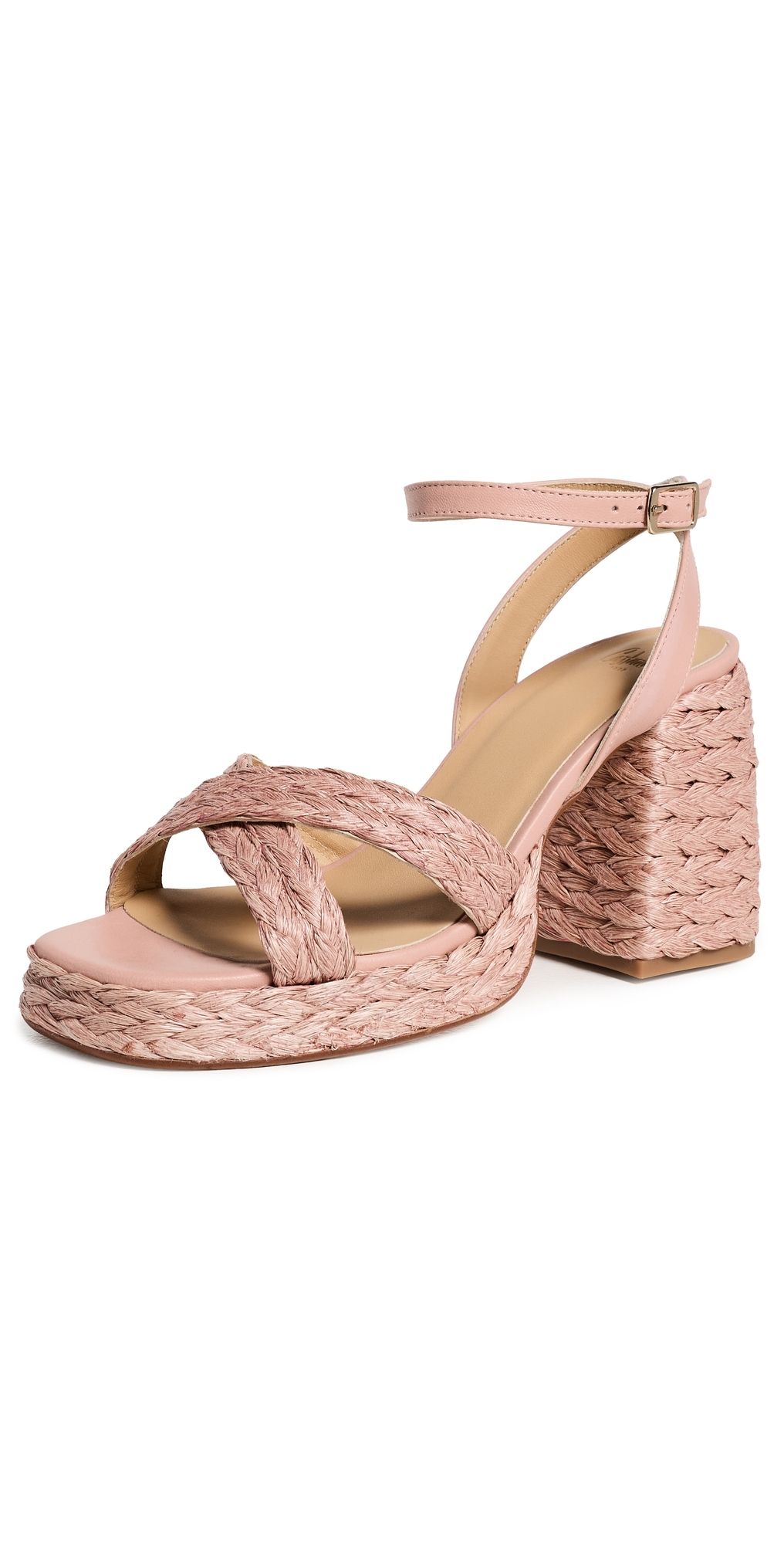 Castañer Valeriette Platform Rosa Empolvado 35