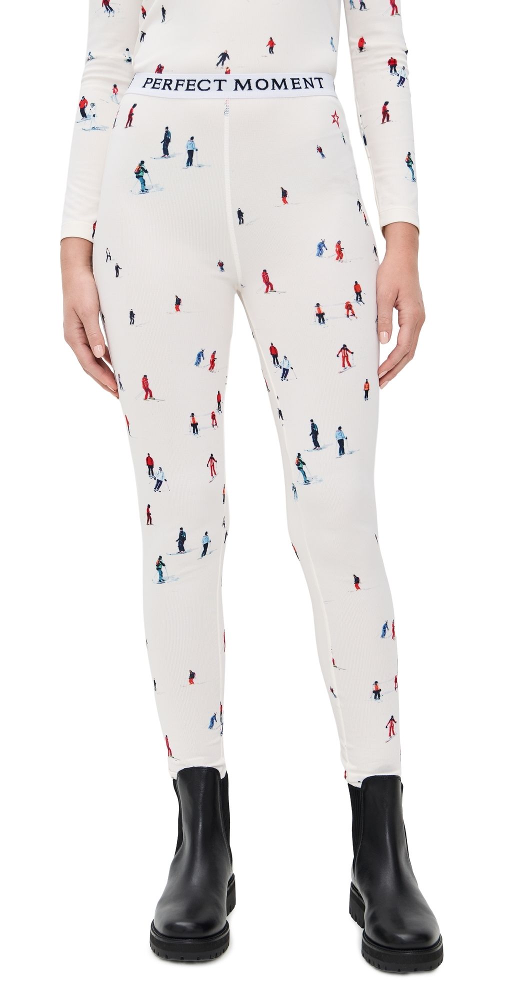 Perfect Moment Printed Base Layer Leggings Dede Ski Print XS