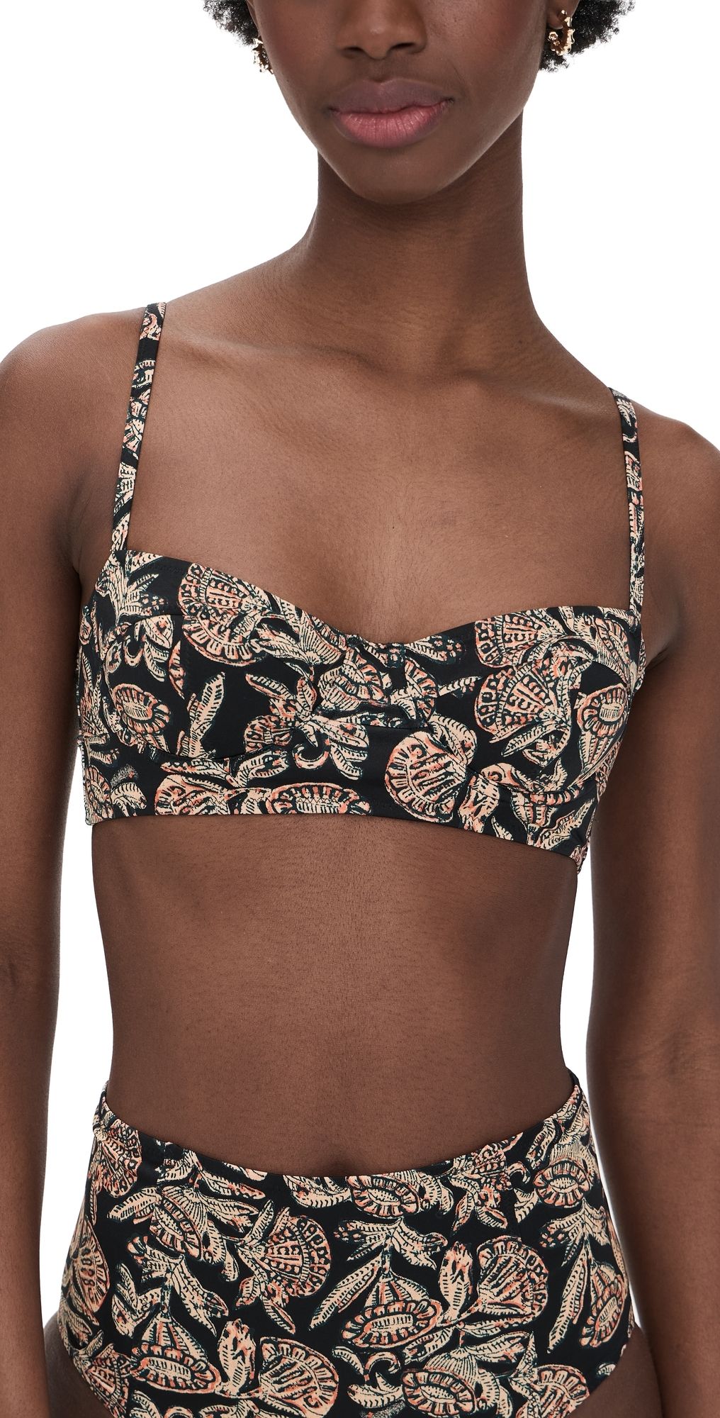 Ulla Johnson Zahara Bikini Top Sumac XL