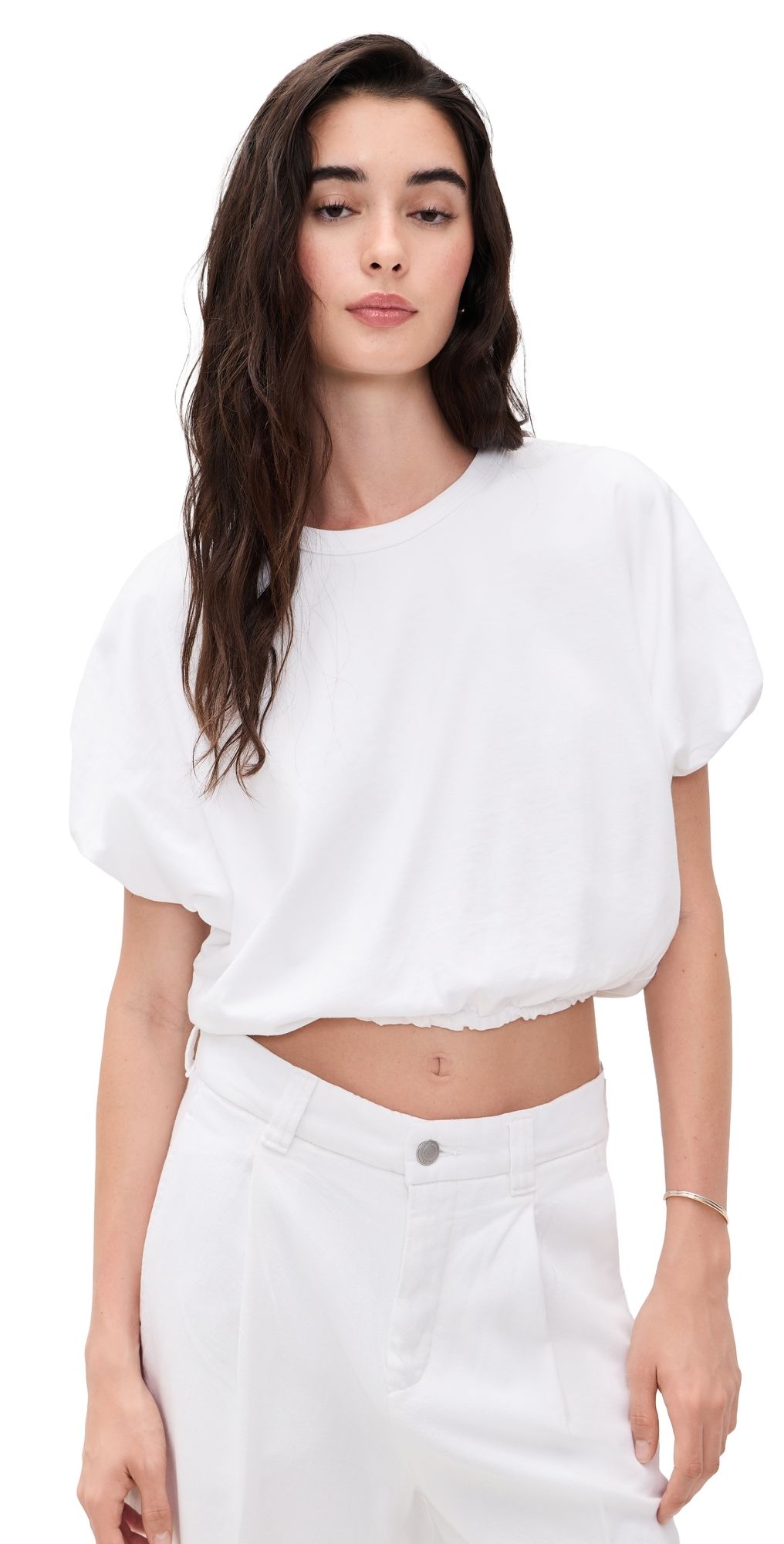 Citizens of Humanity Gia Bubble Tee Soft White S