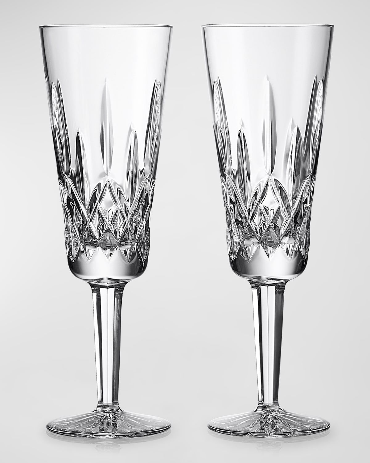 Lismore Champagne Flutes, Set of 2
