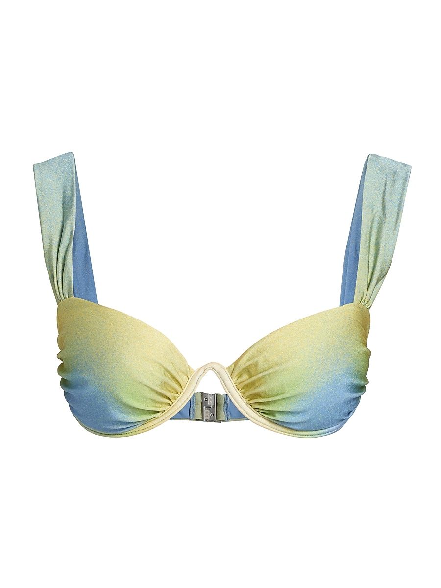 Women's Anniston Ombre Bikini Top - Golden Hour - Size XS