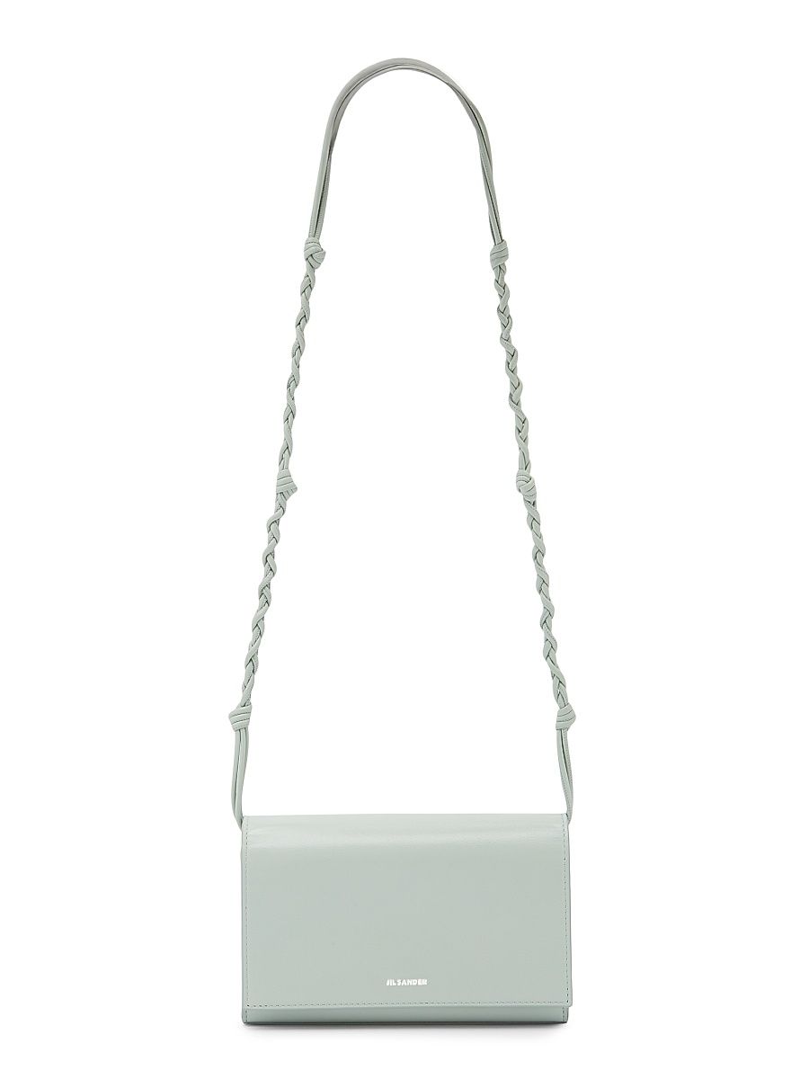 Women's Tangle Leather Crossbody Bag - Jade
