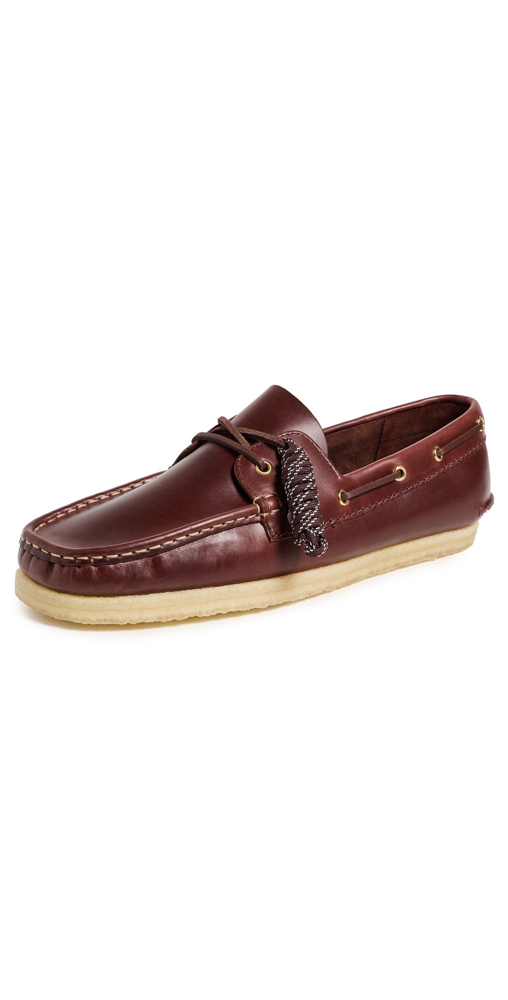 Clarks Godney Boat Shoes British Tan Leather 10.5