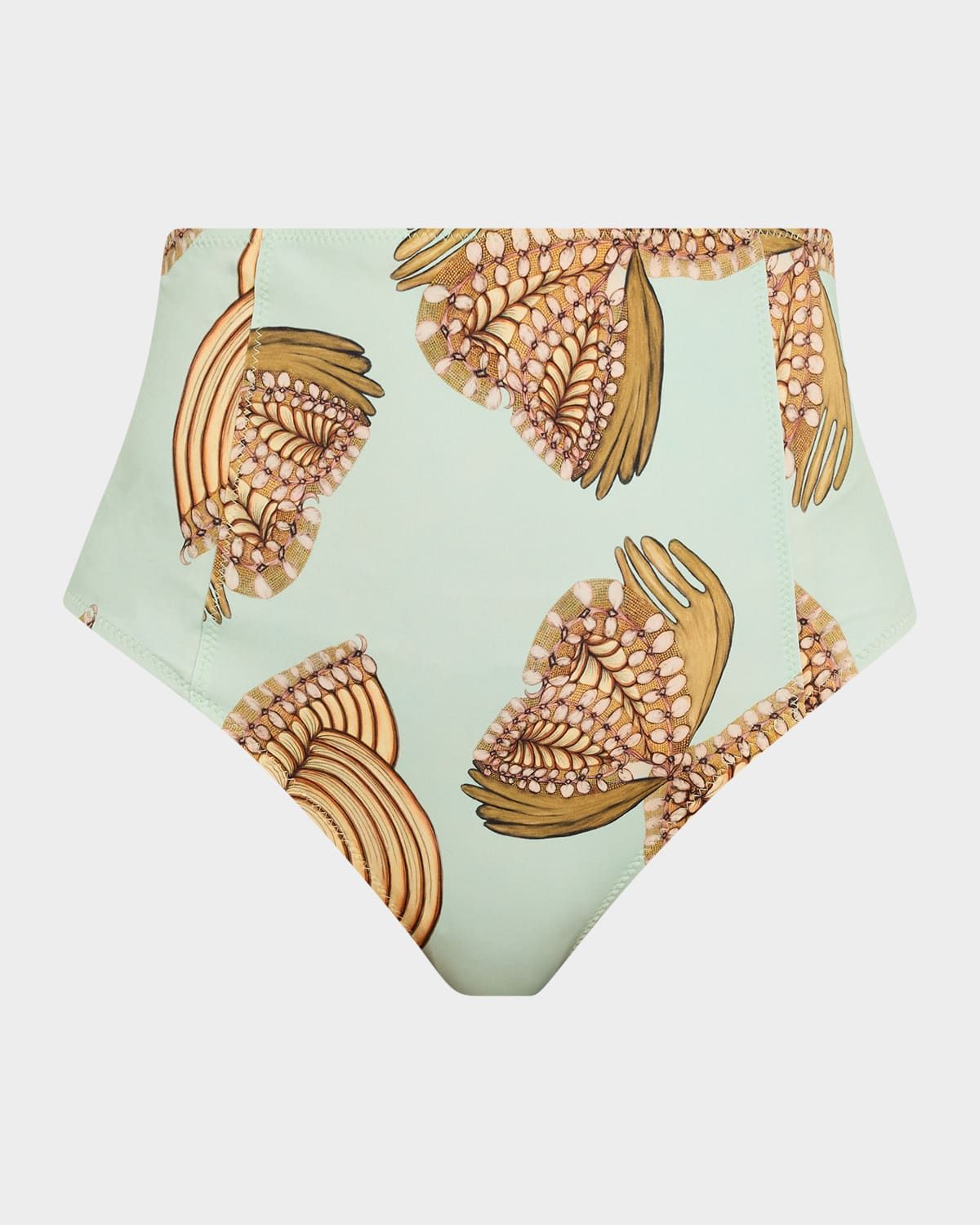 Zahara High-Waist Bikini Bottoms